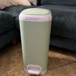 Diaper Genie Select Green Diaper Pail
